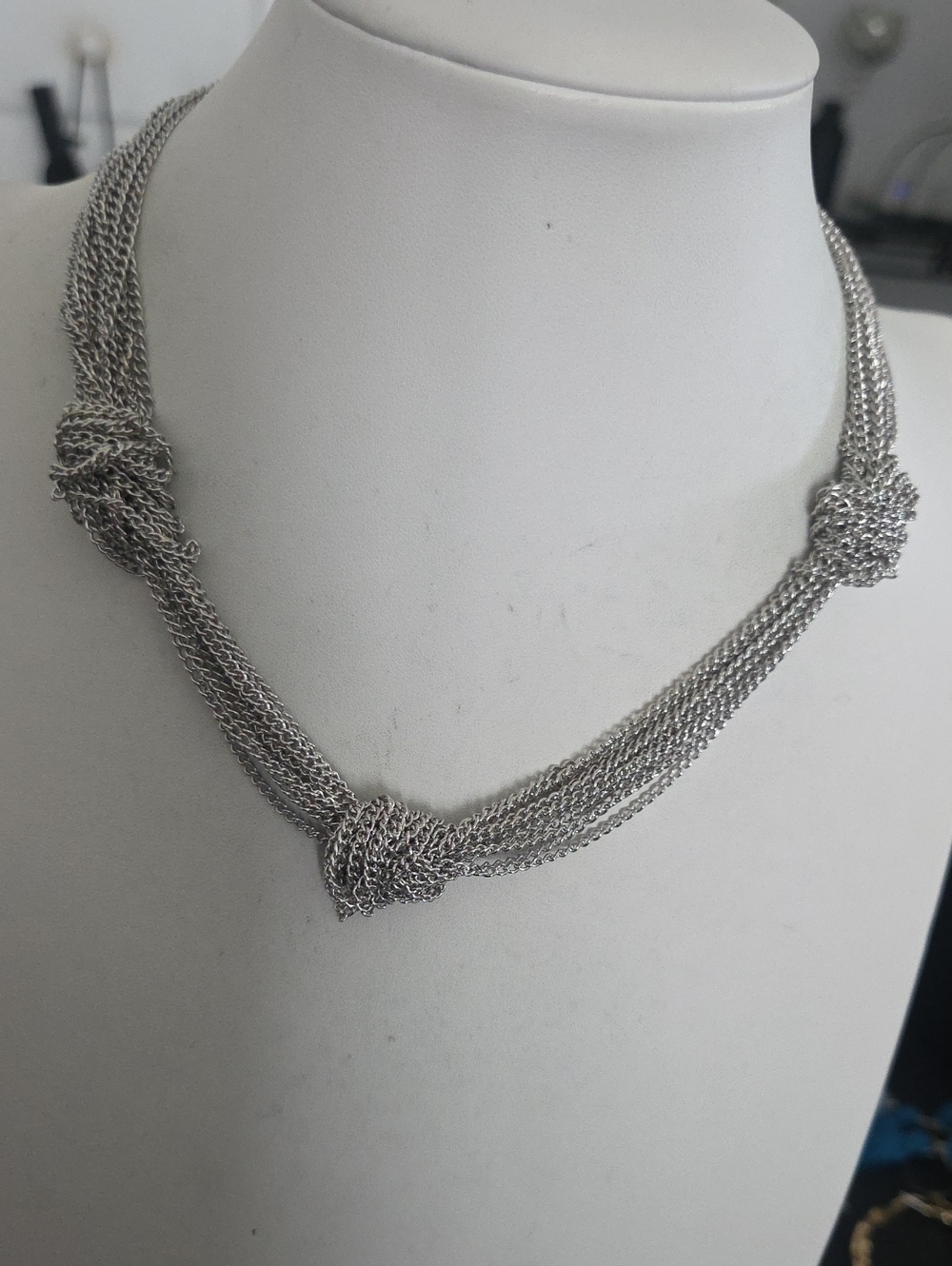 Paparazzi Copious Command Silver Necklace NWT